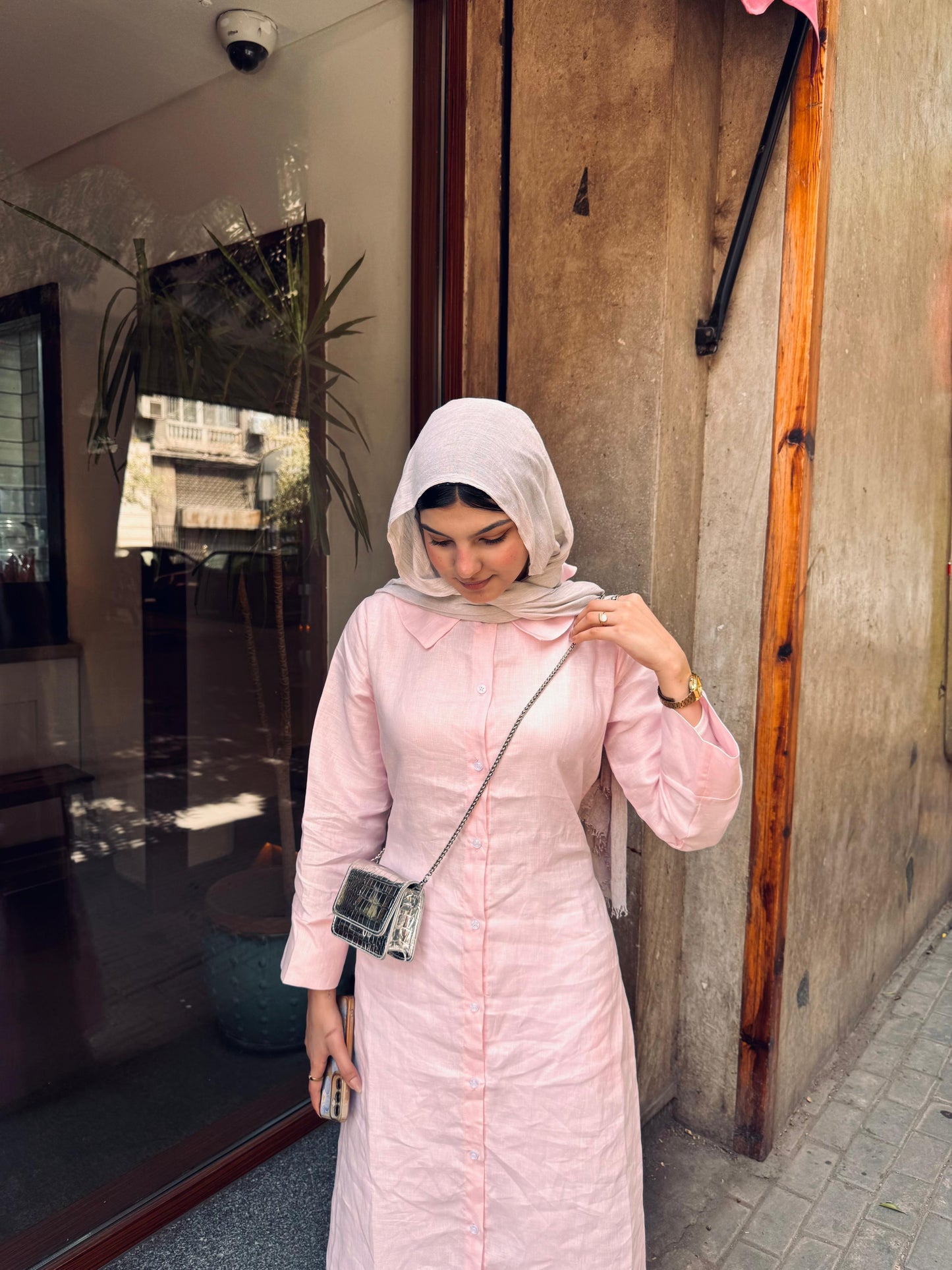Linen dress