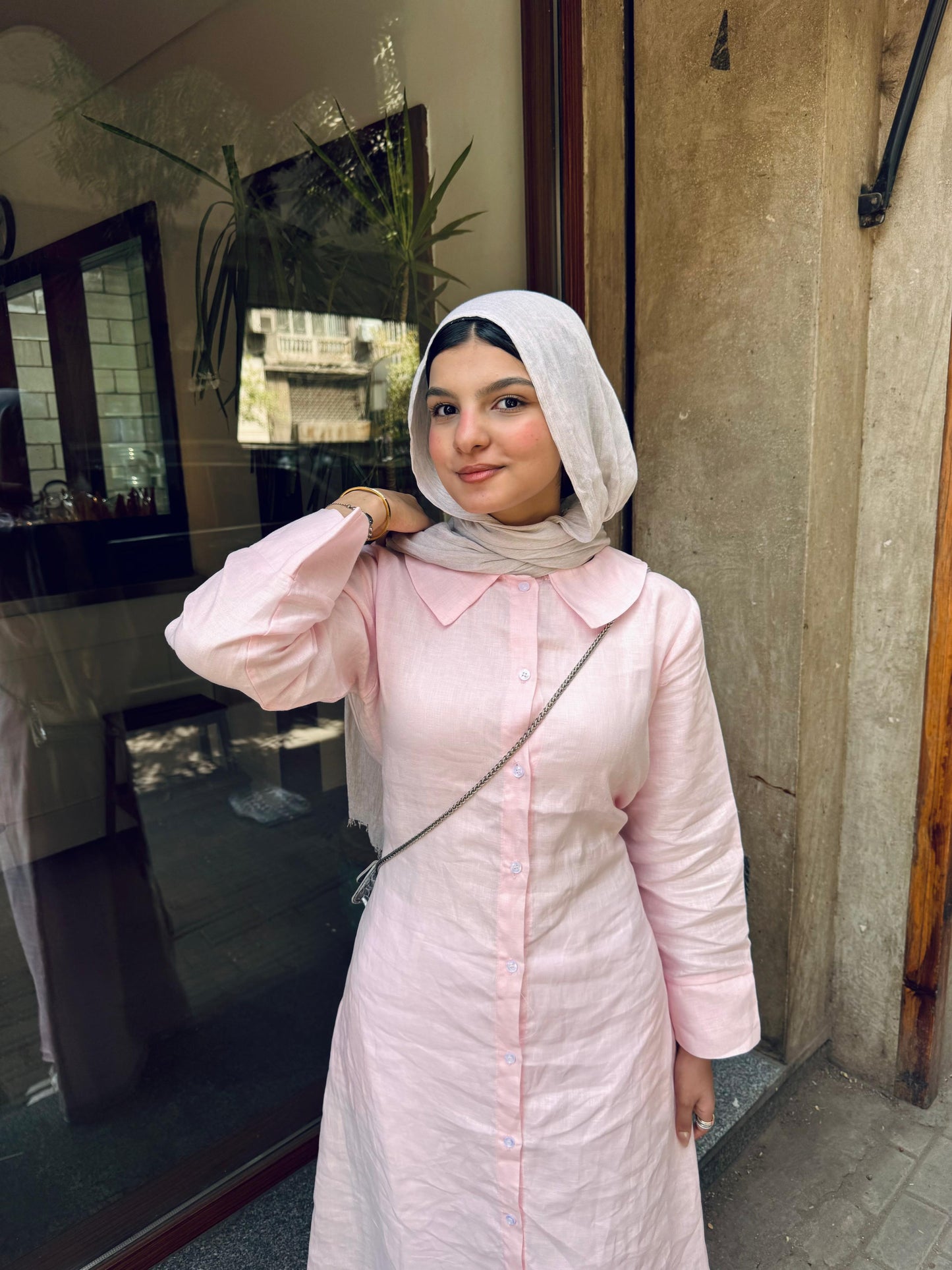 Linen dress