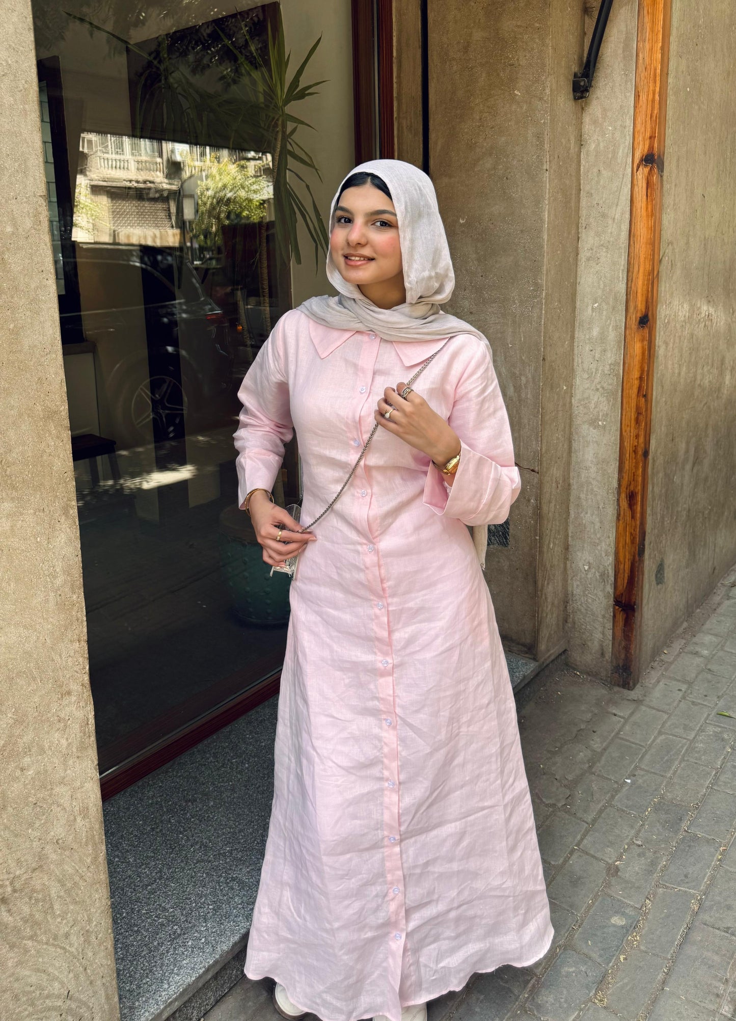 Linen dress
