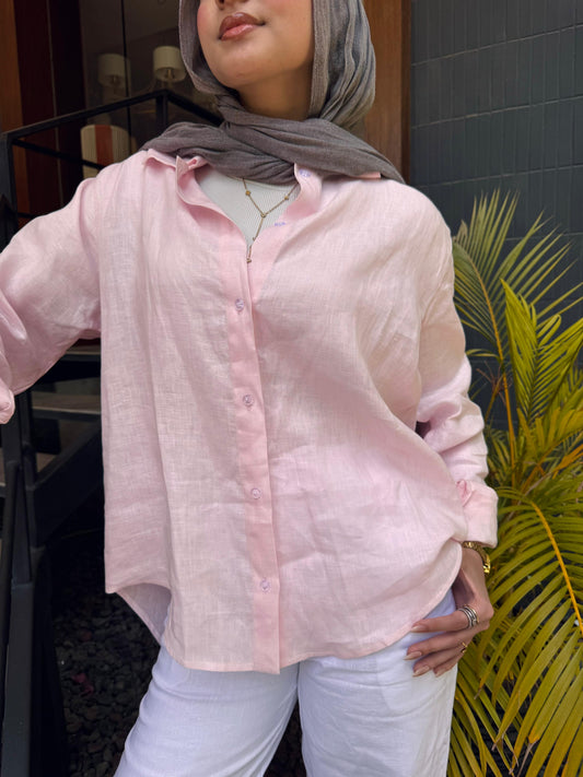 Pure linen shirt