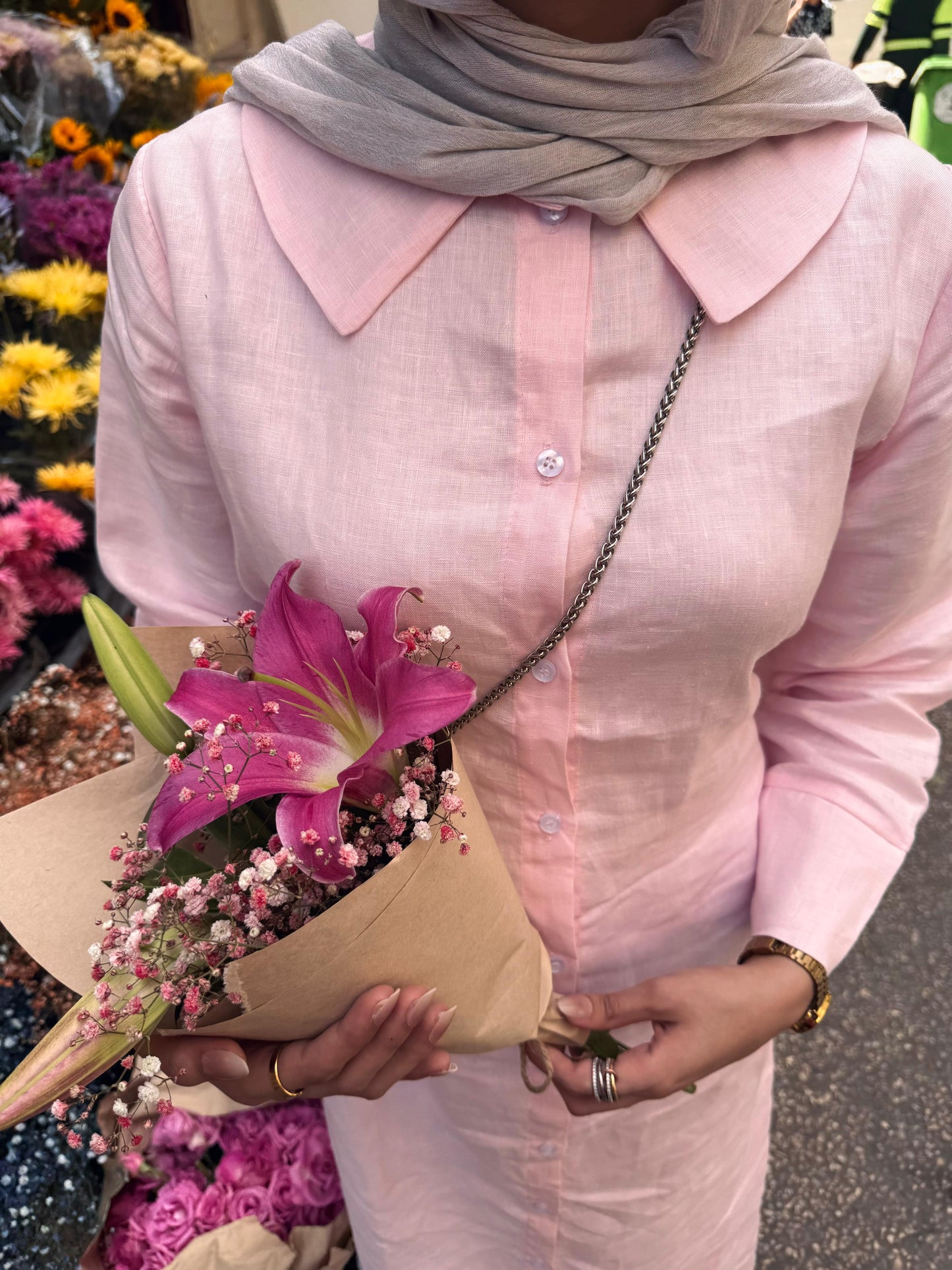 Linen dress